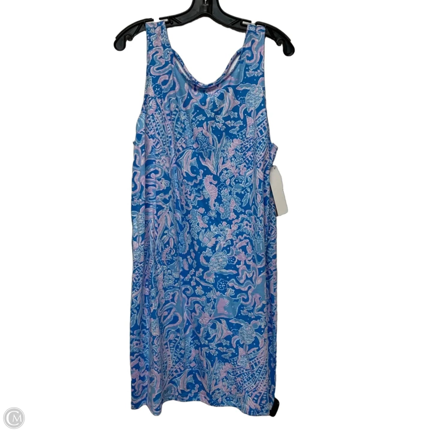 Dress Designer By Lilly Pulitzer In Blue & Purple, Size: Xl