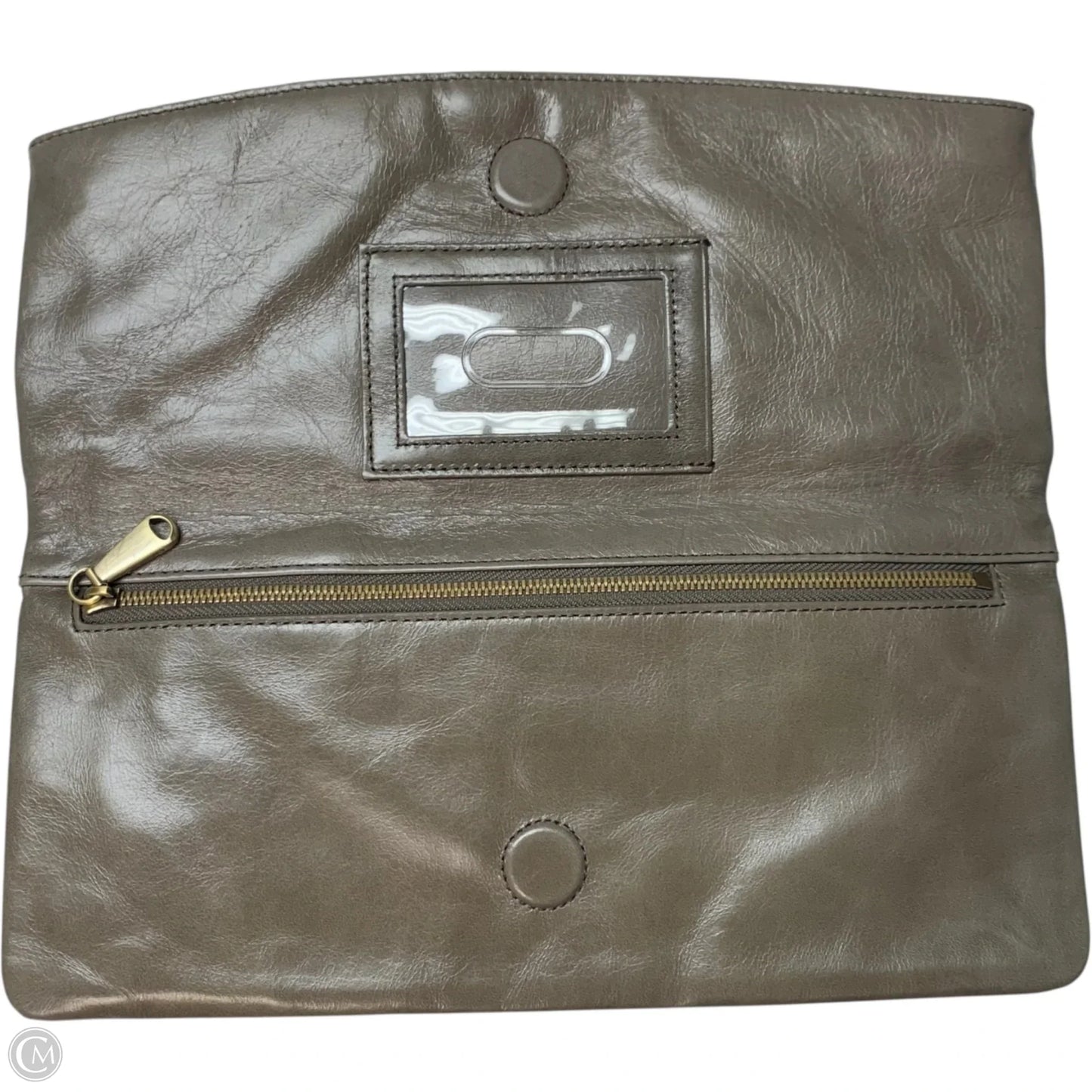Clutch Leather By Hobo Intl, Size: Medium