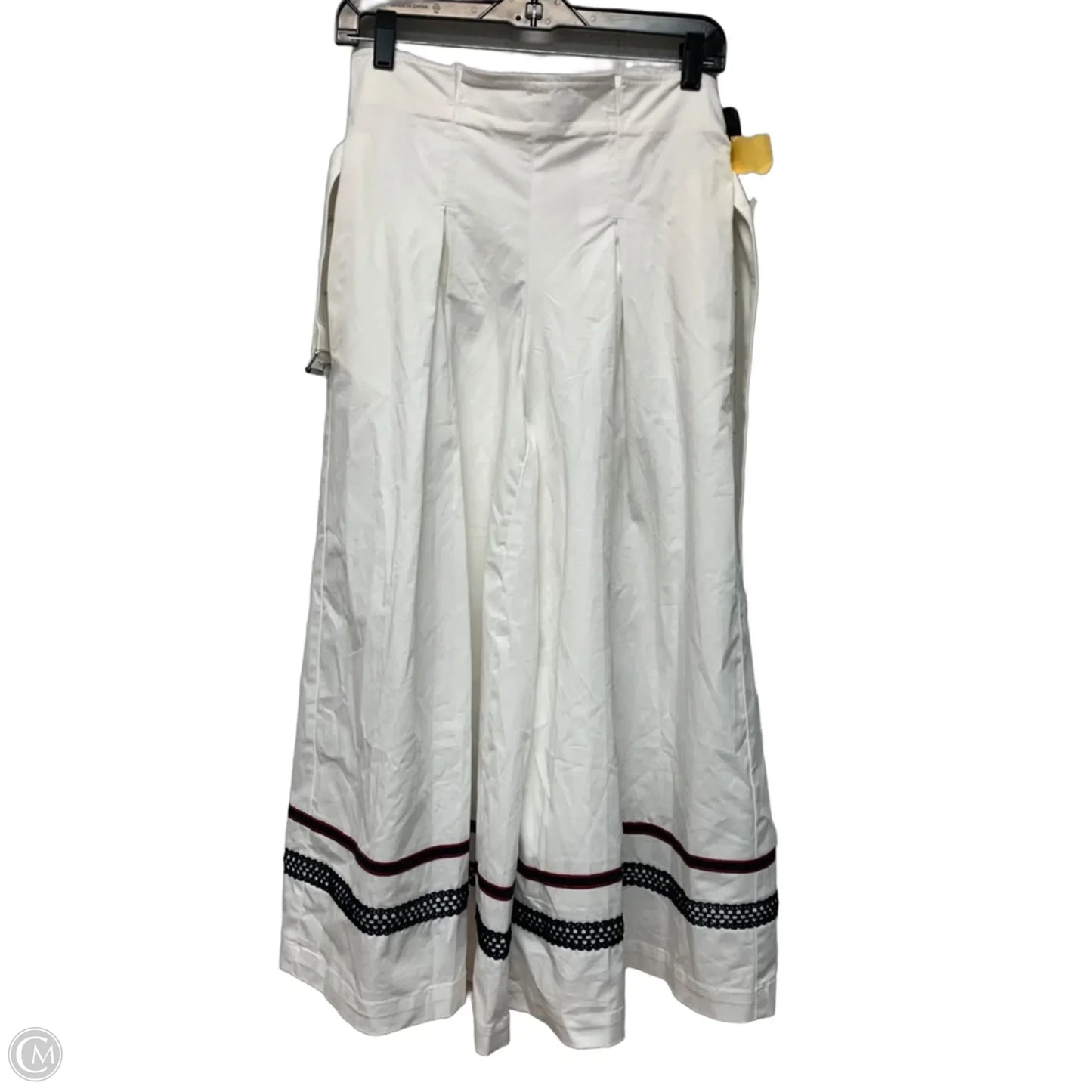 Pants Wide Leg By Maeve In Blue Red & White, Size: 2