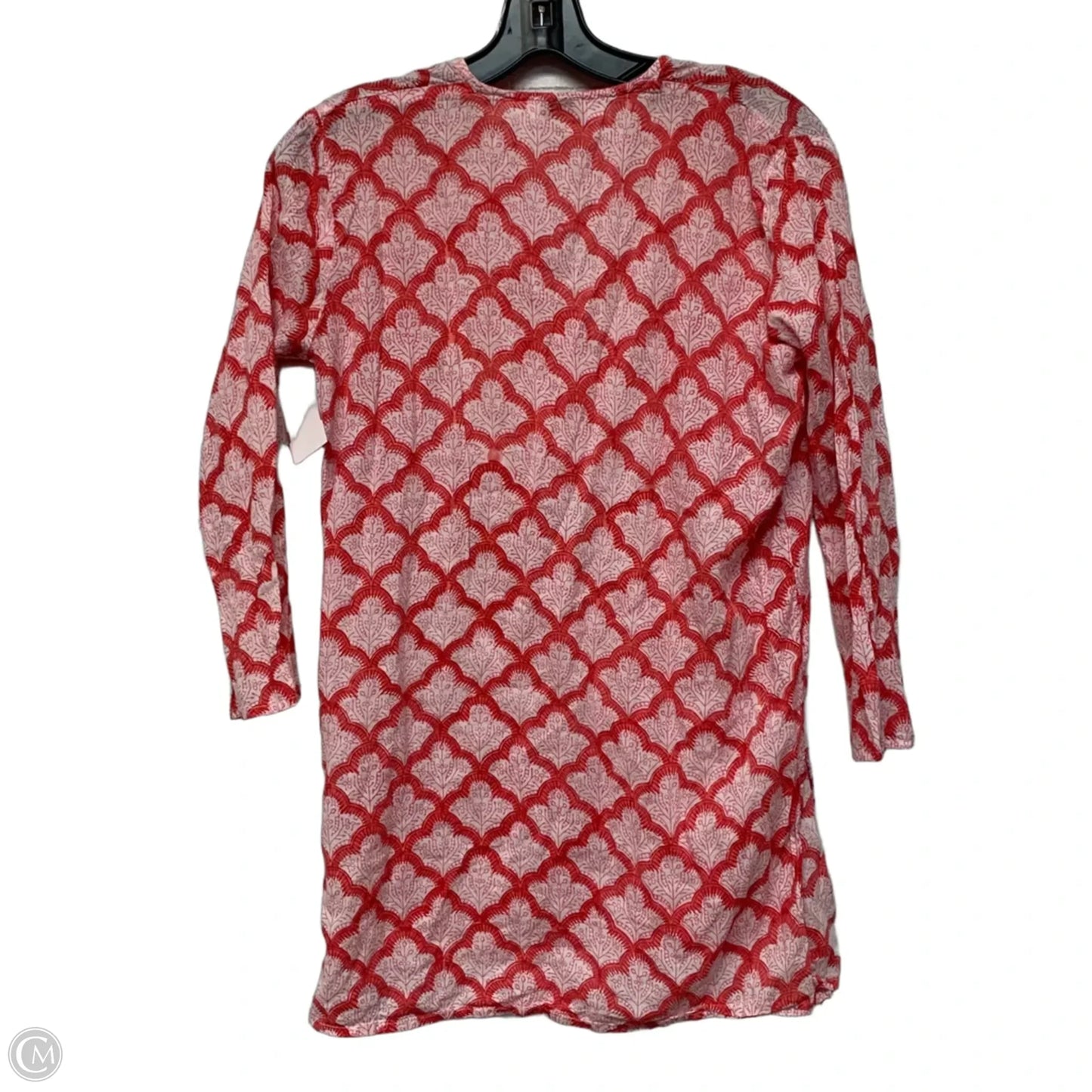 Dress Casual Short By Roller Rabbit In Pink & White, Size: S