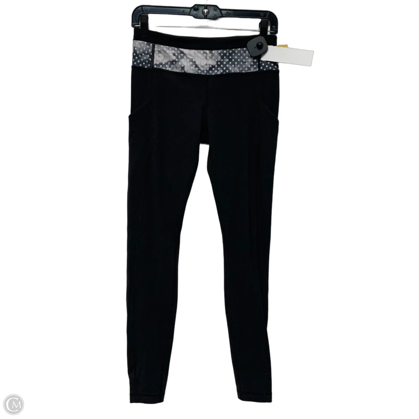 Athletic Leggings By Lululemon In Polkadot Pattern, Size: S