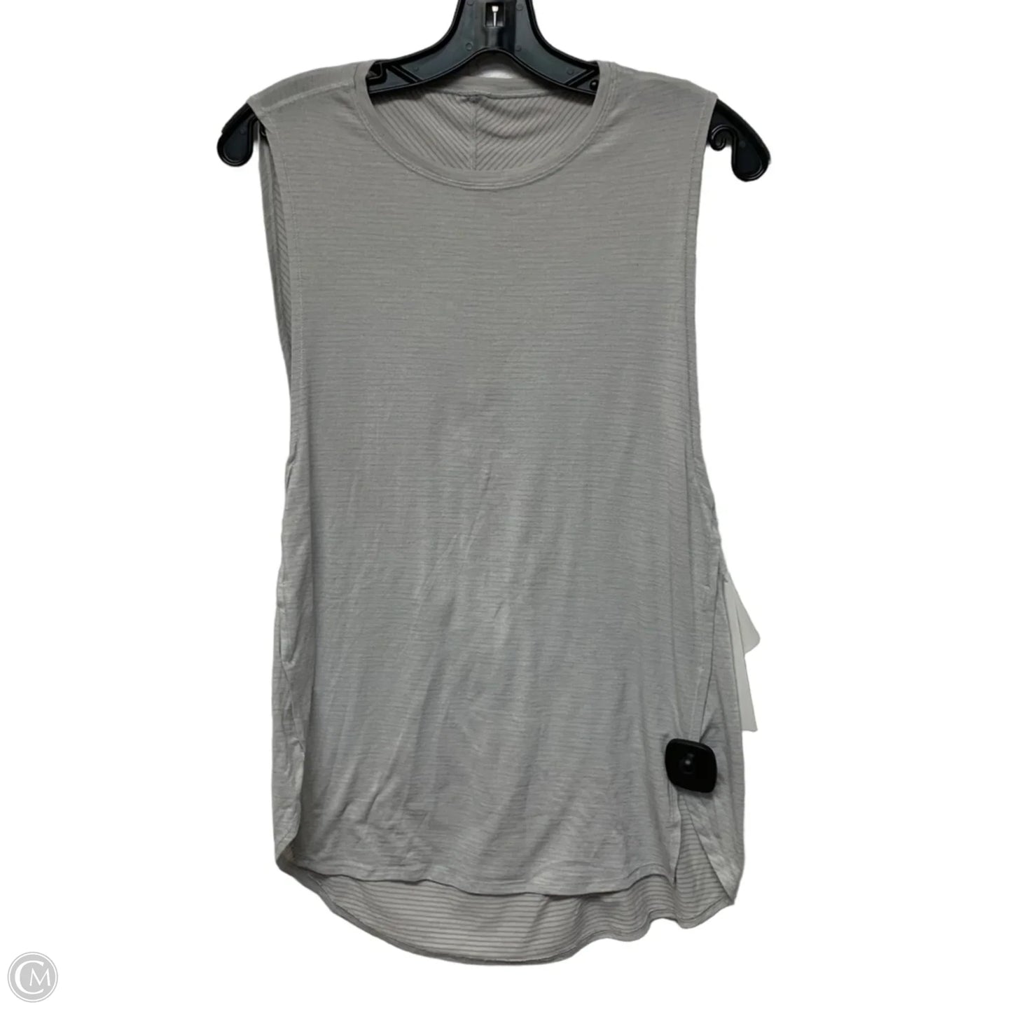 Athletic Tank Top By Lululemon In Grey, Size: S