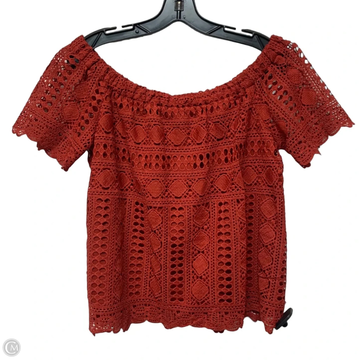 Top Short Sleeve By Sunday In Brooklyn In Red, Size: S