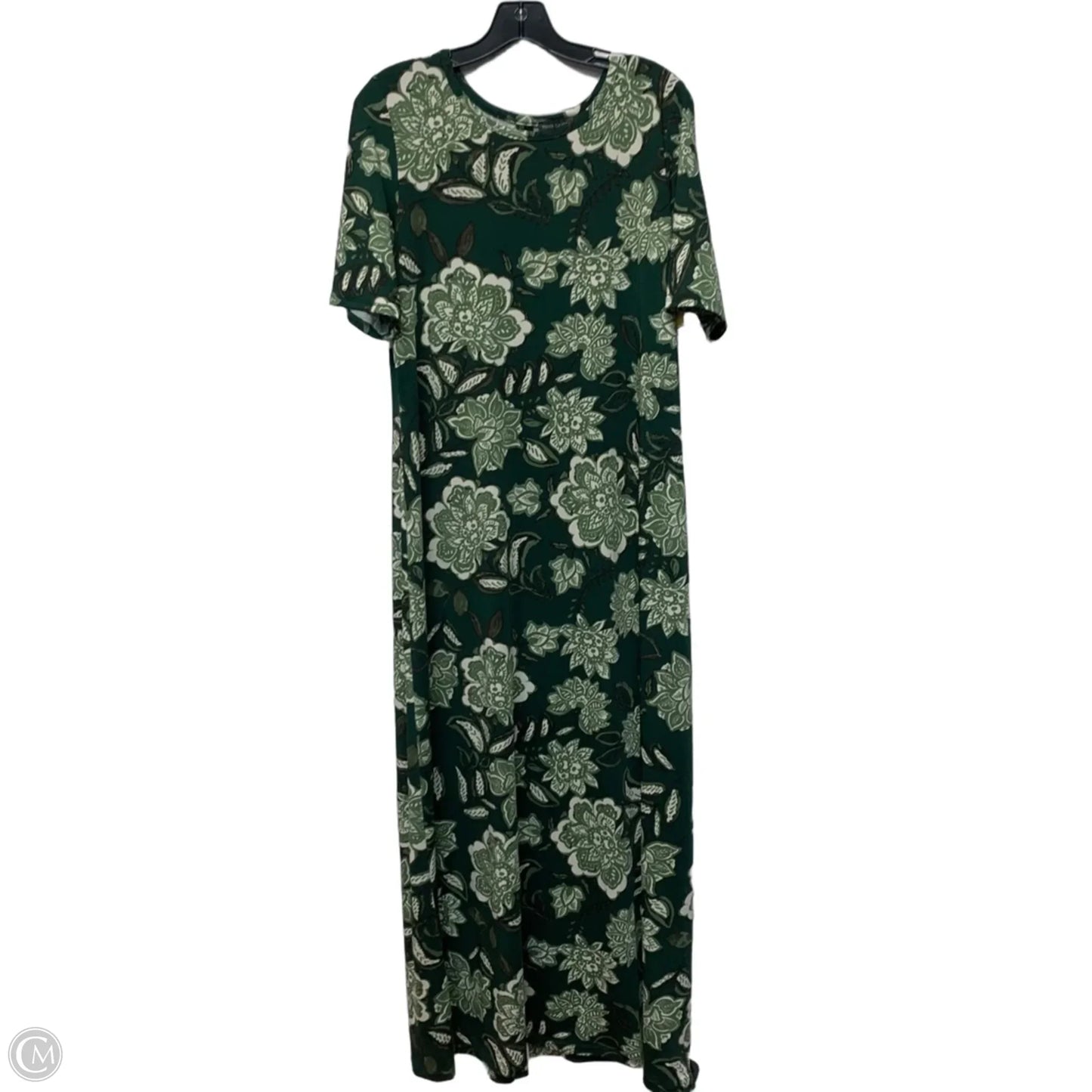 Dress Casual Maxi By Vince Camuto In Green, Size: L
