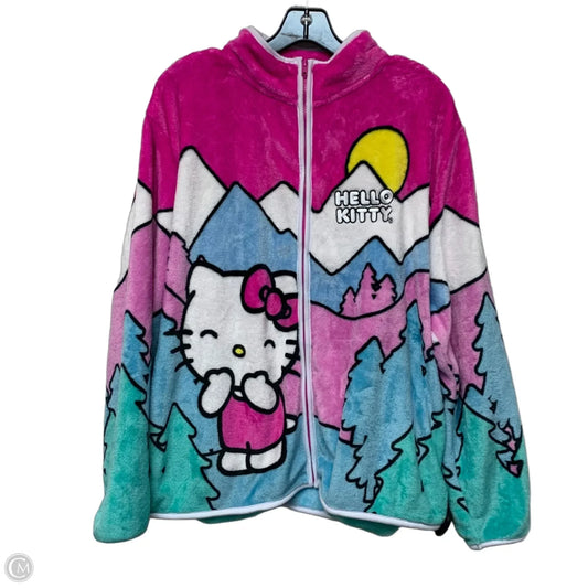 Jacket Other By Clothes Mentor In Blue & Pink, Size: Xl