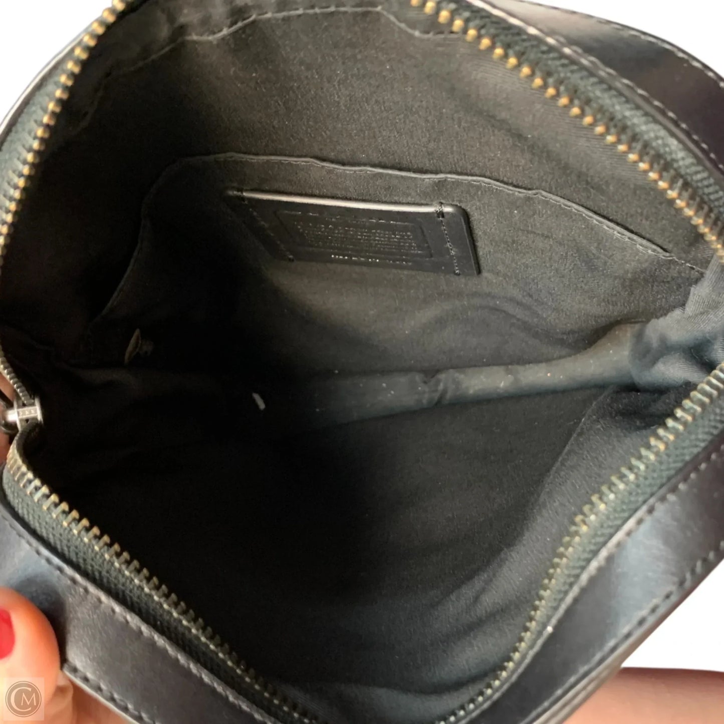 Crossbody Designer By Coach, Size: Medium