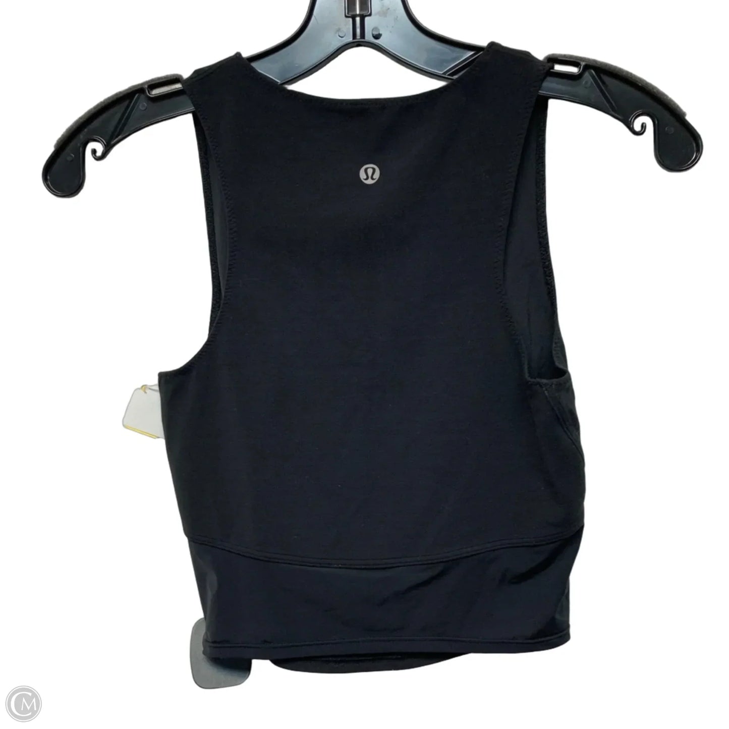 Athletic Tank Top By Lululemon In Black, Size: Xs