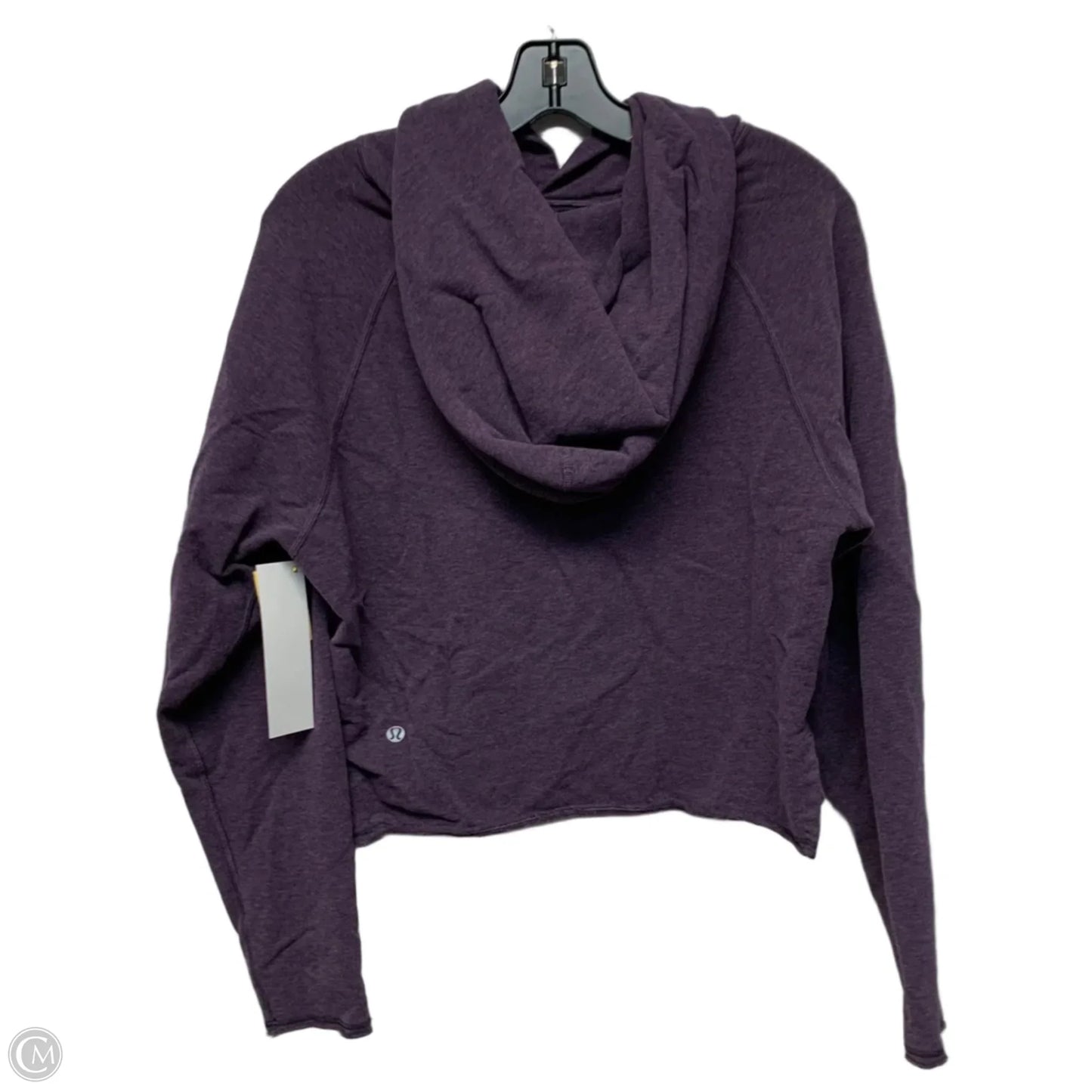 Sweatshirt Hoodie By Lululemon In Purple, Size: S