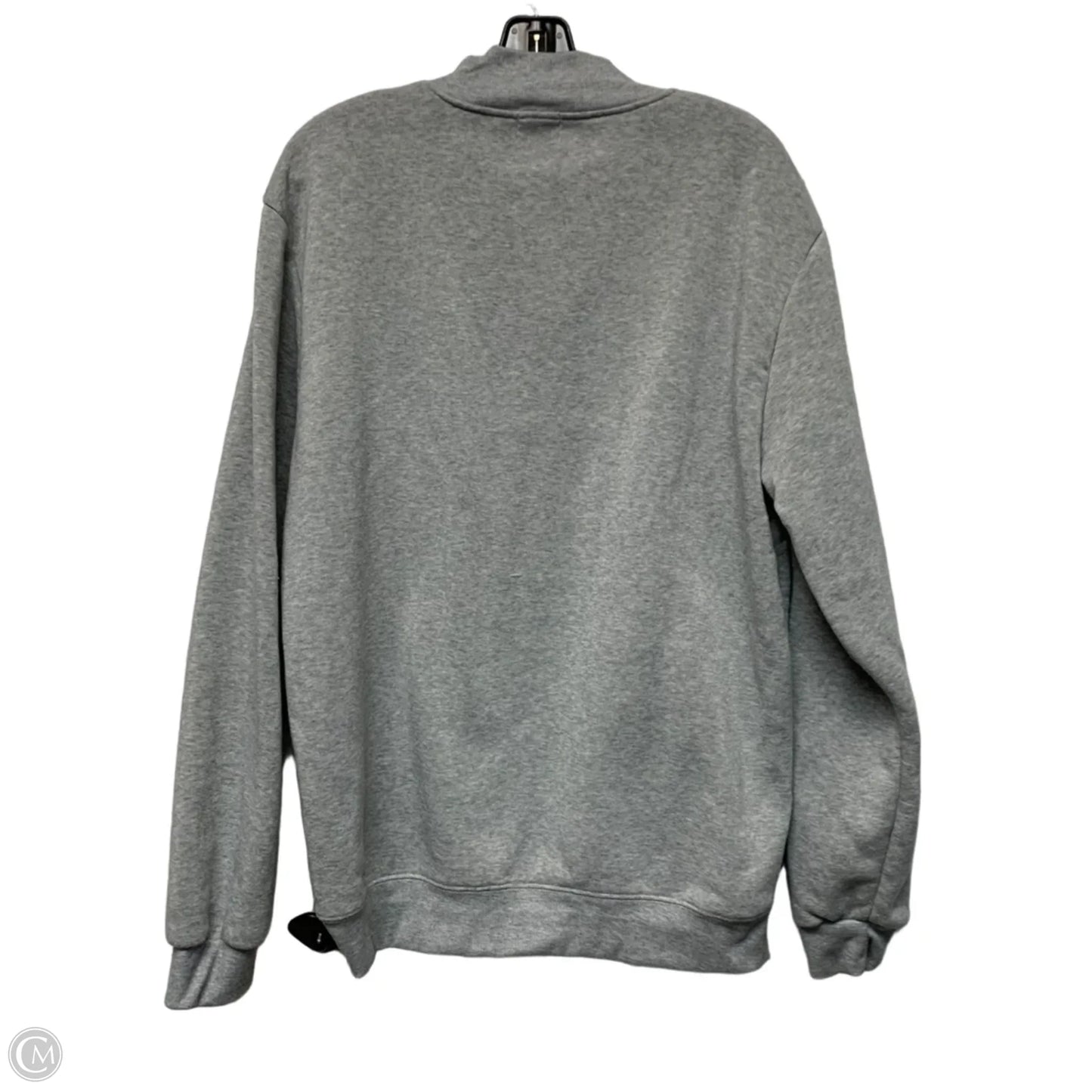 Sweatshirt Collar By PARKE In Grey, Size: L