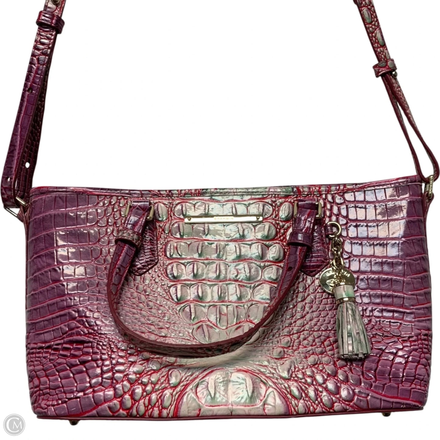 Crossbody Designer By Brahmin, Size: Medium
