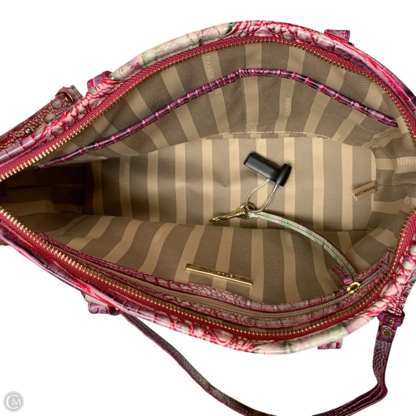 Crossbody Designer By Brahmin, Size: Medium