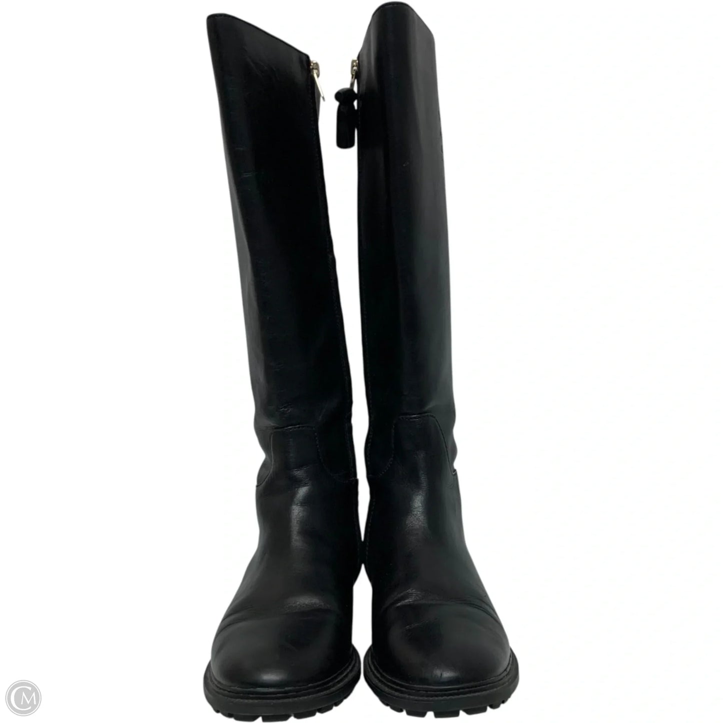 Boots Designer By Coach In Black, Size: 9