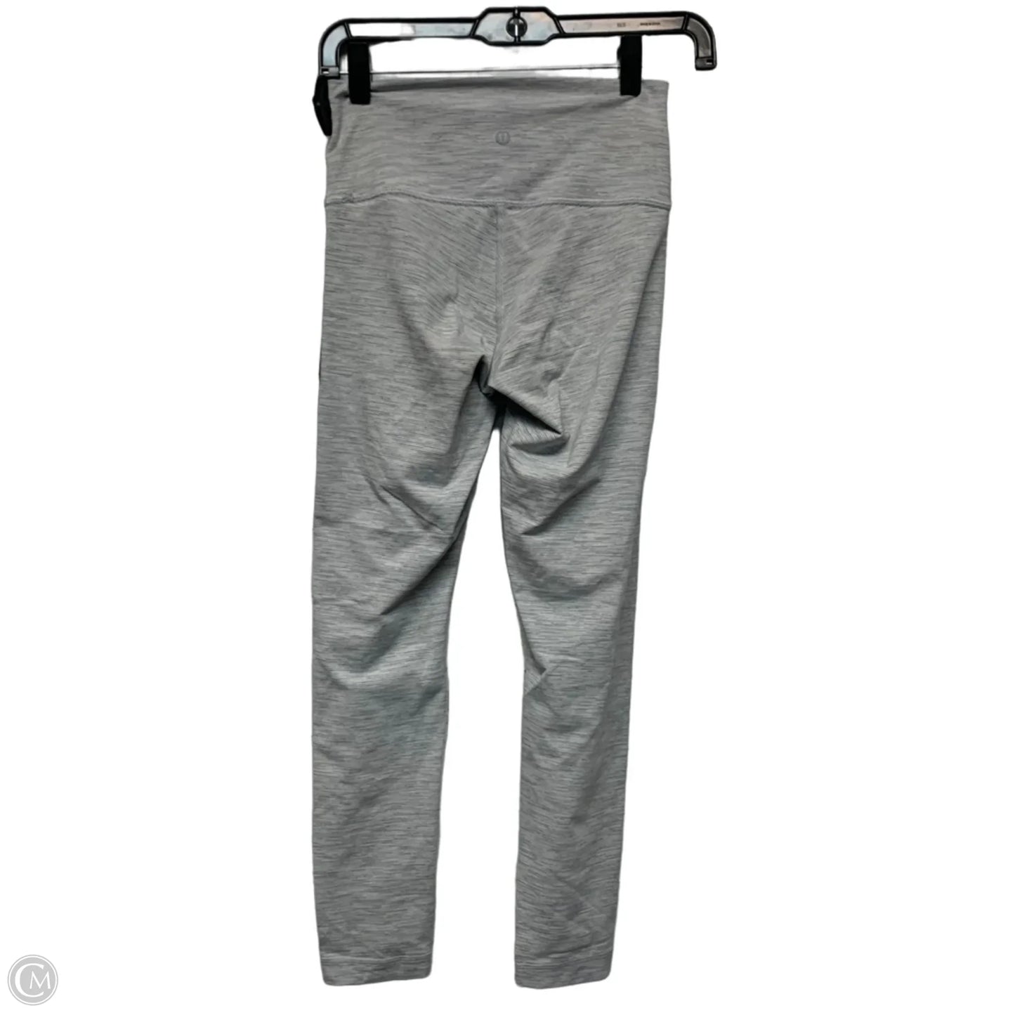 Athletic Leggings Capris By Lululemon In Grey, Size: S