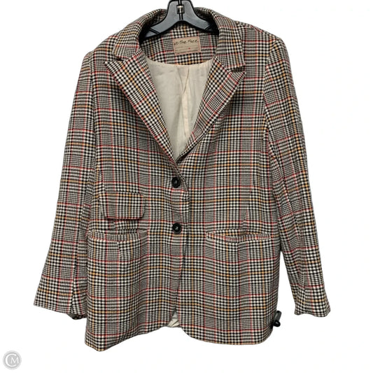 Blazer By We The Free In Cream & Red, Size: M