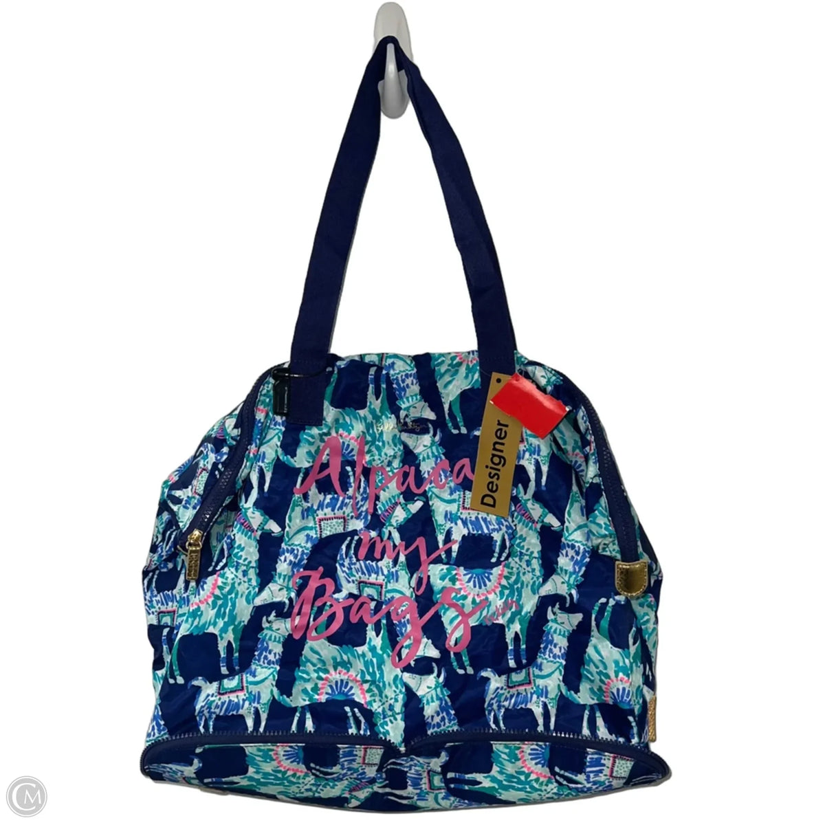 Tote Designer By Lilly Pulitzer, Size: Medium