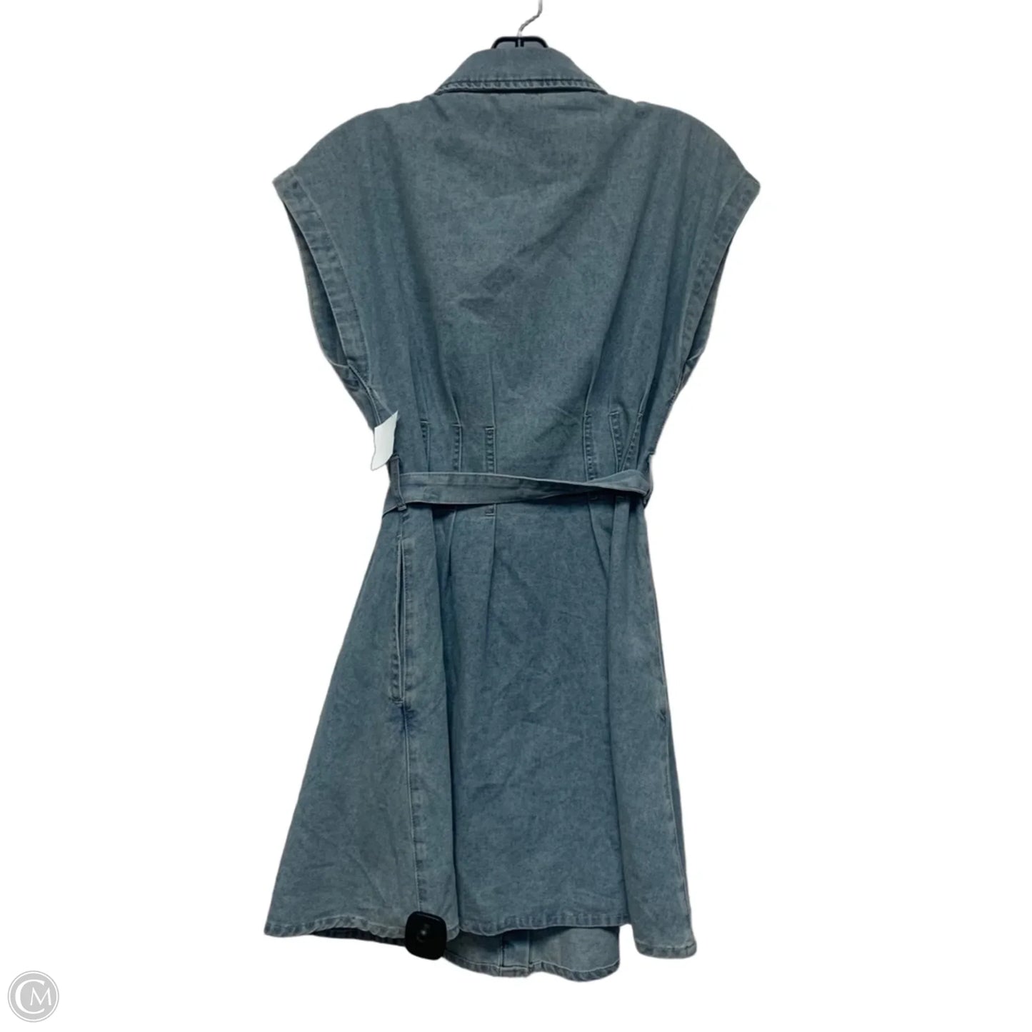 Dress Casual Short By Heartloom In Blue Denim, Size: Xs