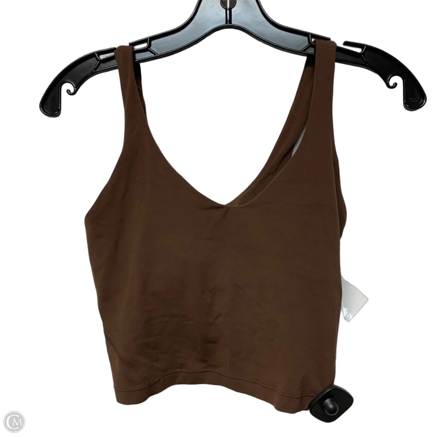 Athletic Tank Top By Lululemon In Brown, Size: S