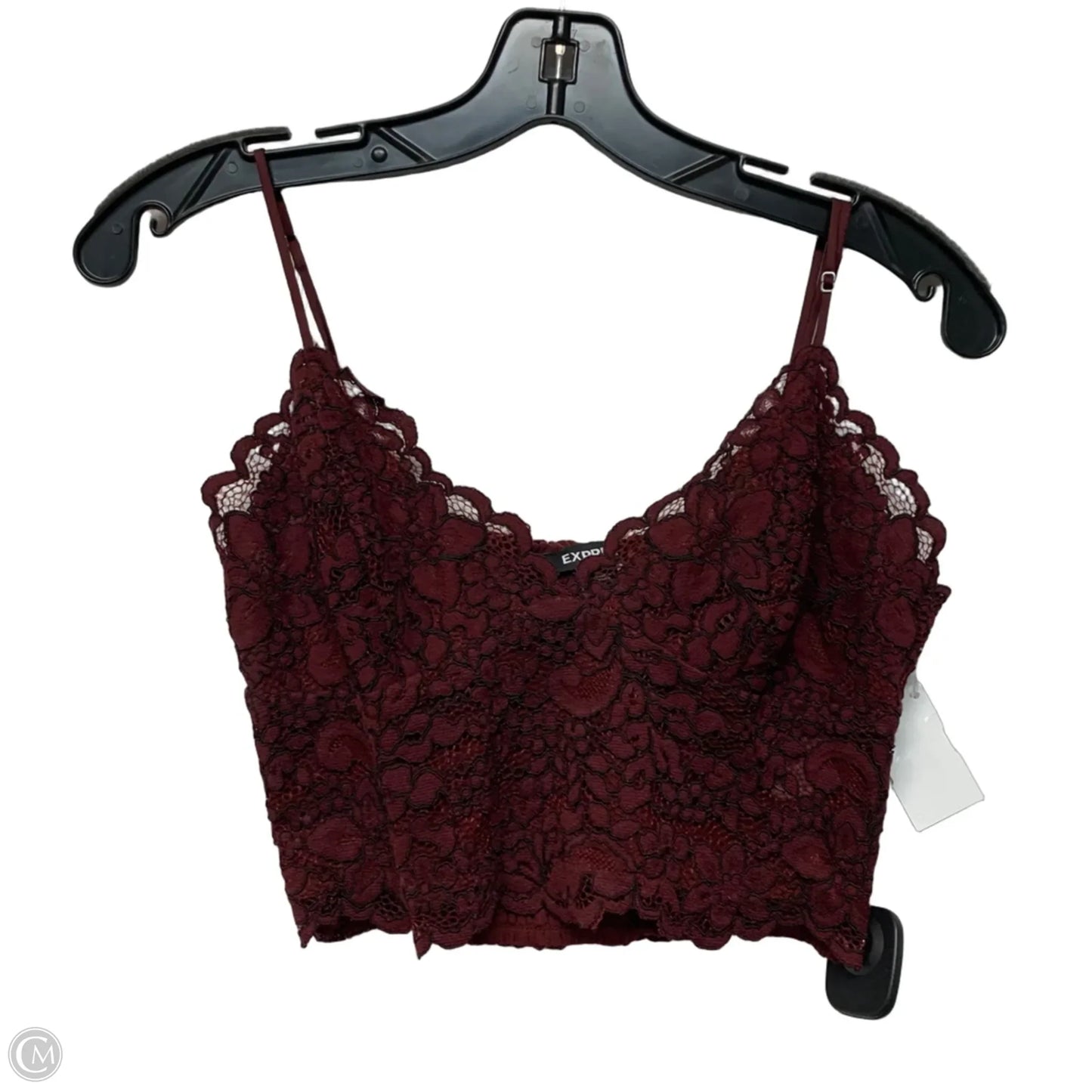 Bralette By Express In Red, Size: S