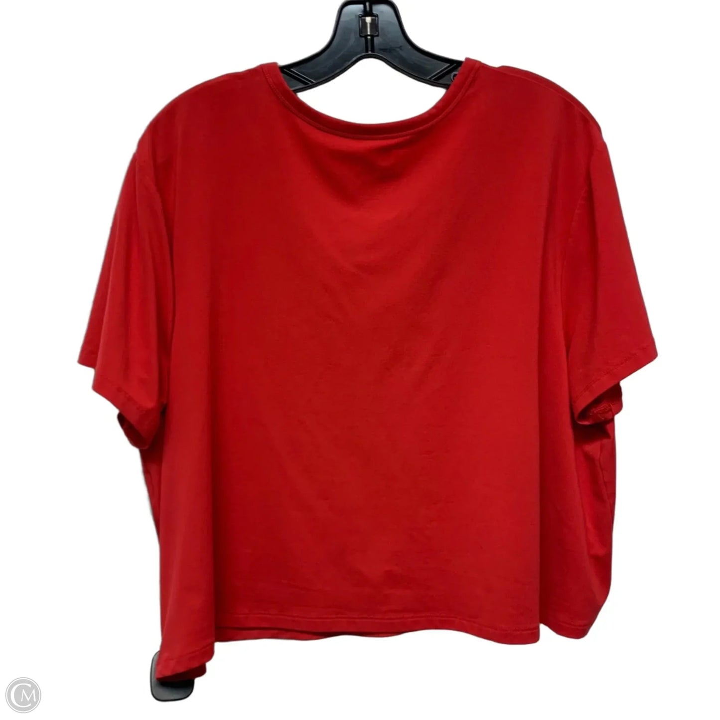 Athletic Top Short Sleeve By All In Motion In Red, Size: Xxl