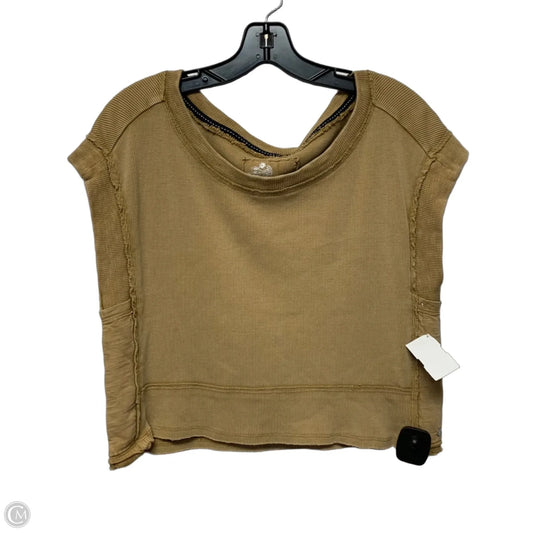 Top Sleeveless By Pilcro In Brown, Size: S