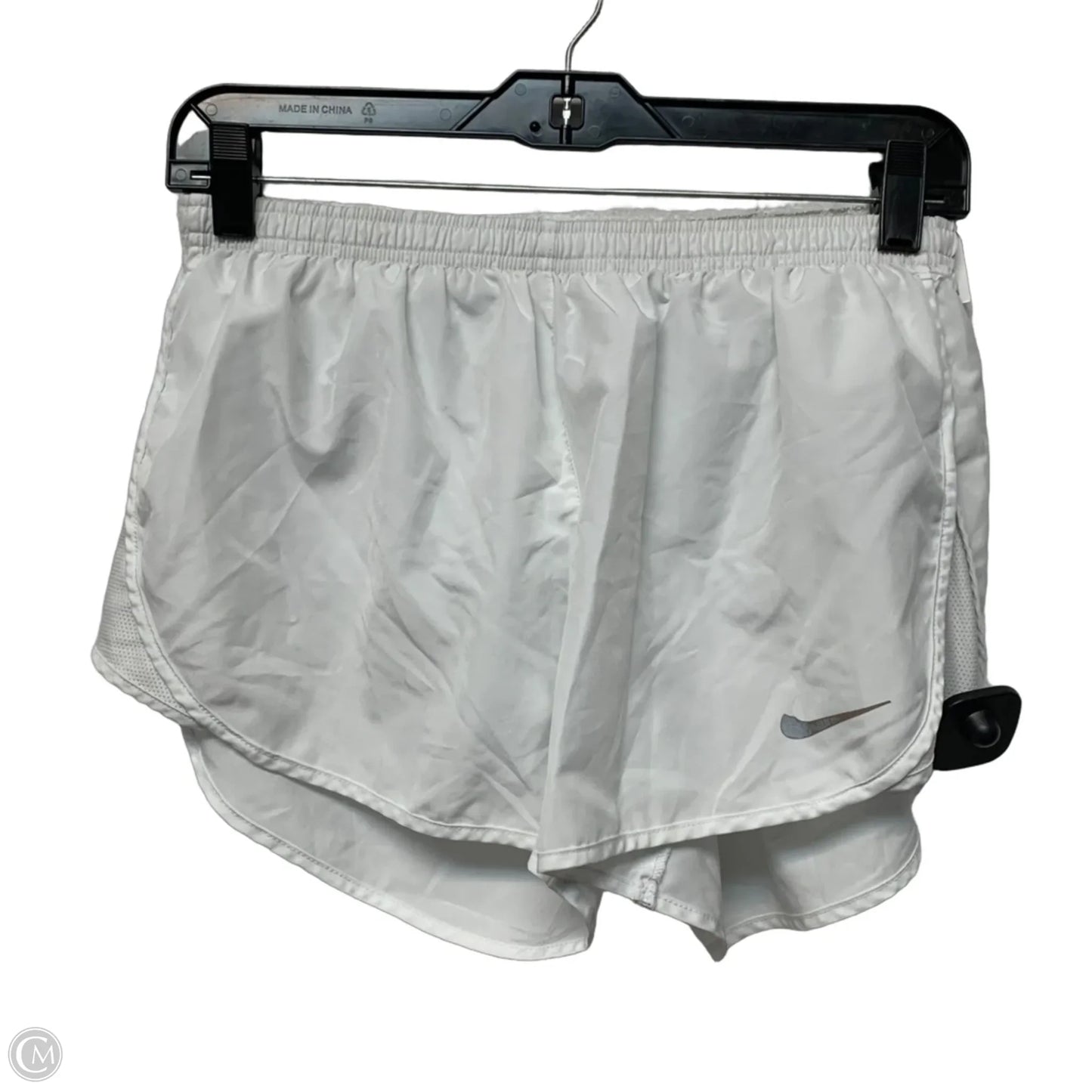Athletic Shorts By Nike Apparel In White, Size: M