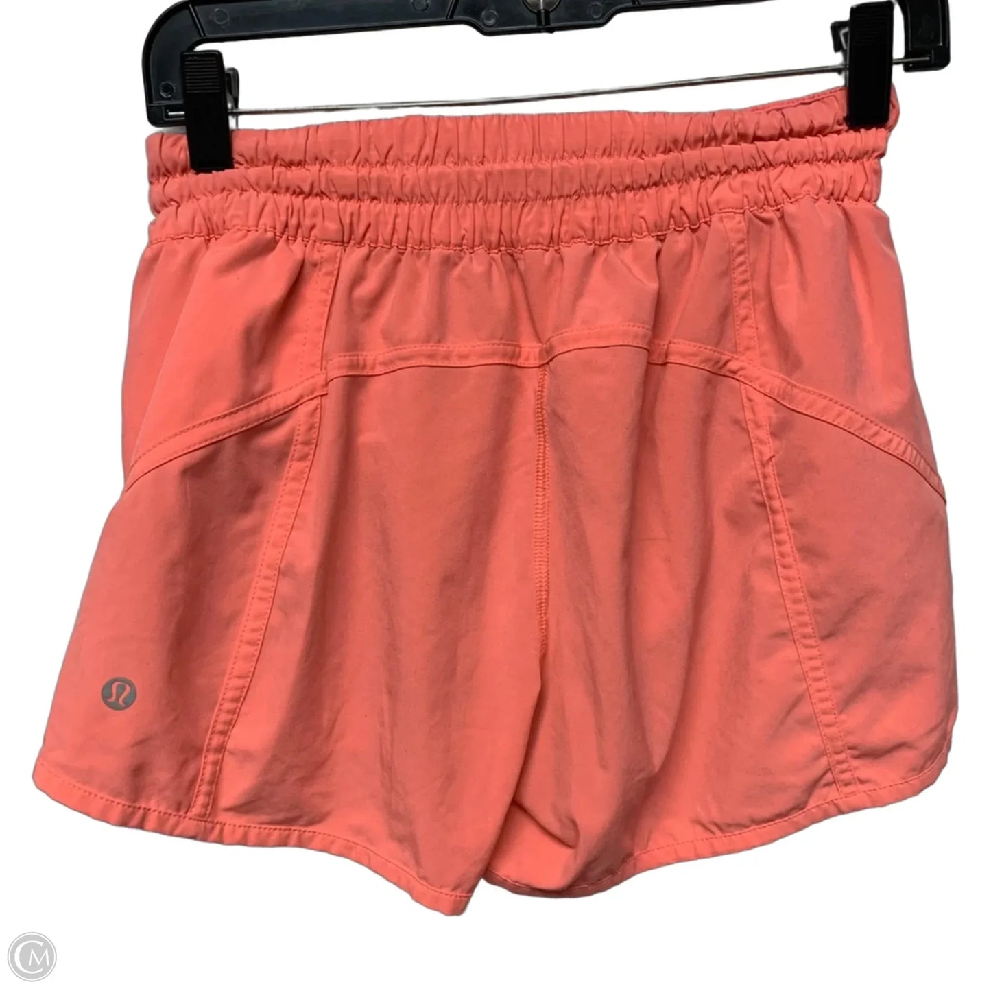 Athletic Shorts By Lululemon In Pink, Size: M