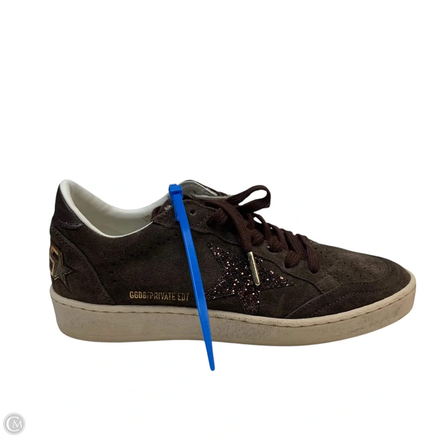 Shoes Luxury Designer By Golden Goose In Brown, Size: 7