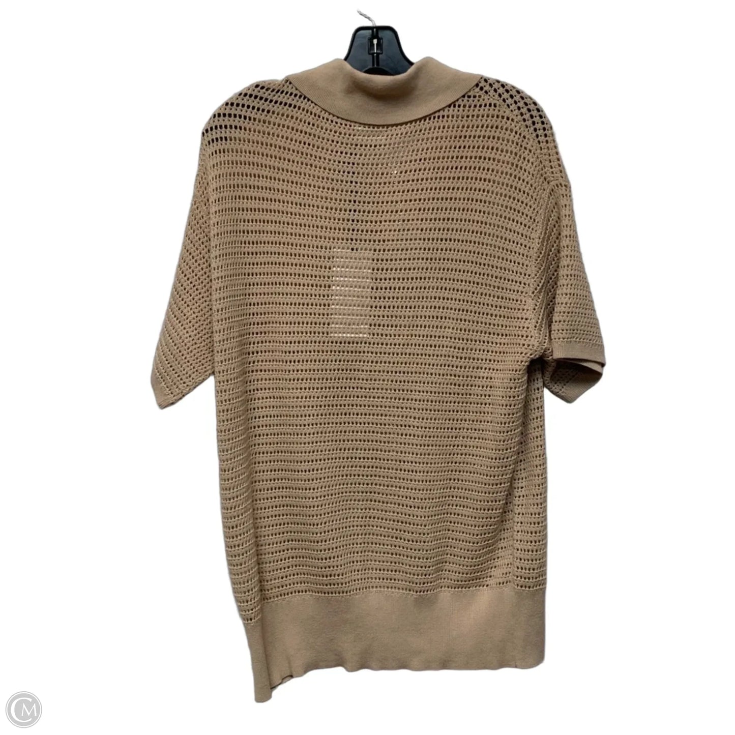 Top Short Sleeve By Varley In Brown, Size: S