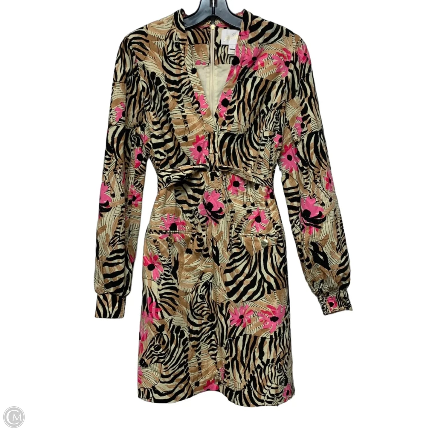 Dress Designer By Lilly Pulitzer In Animal Print, Size: S