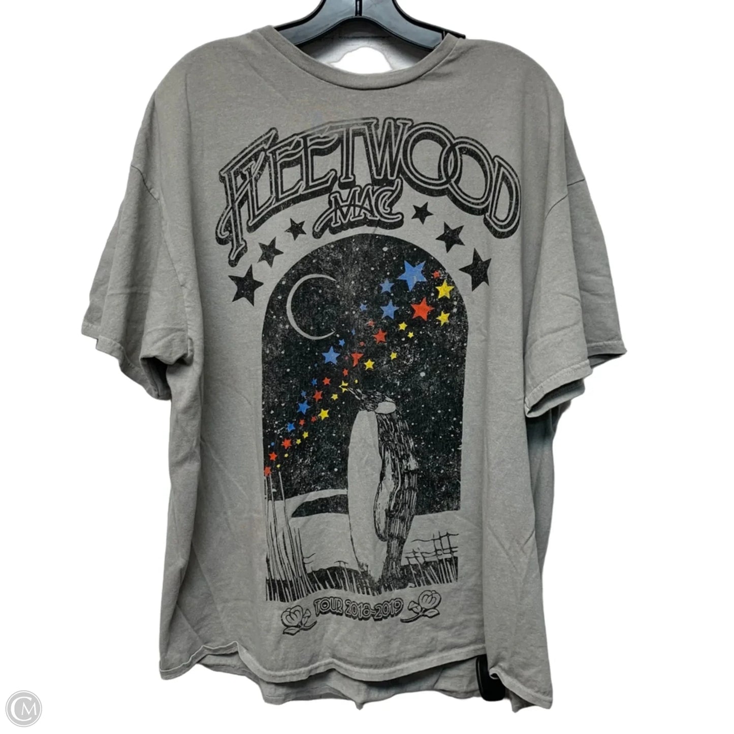 Top Short Sleeve By Clothes Mentor In Grey, Size: S
