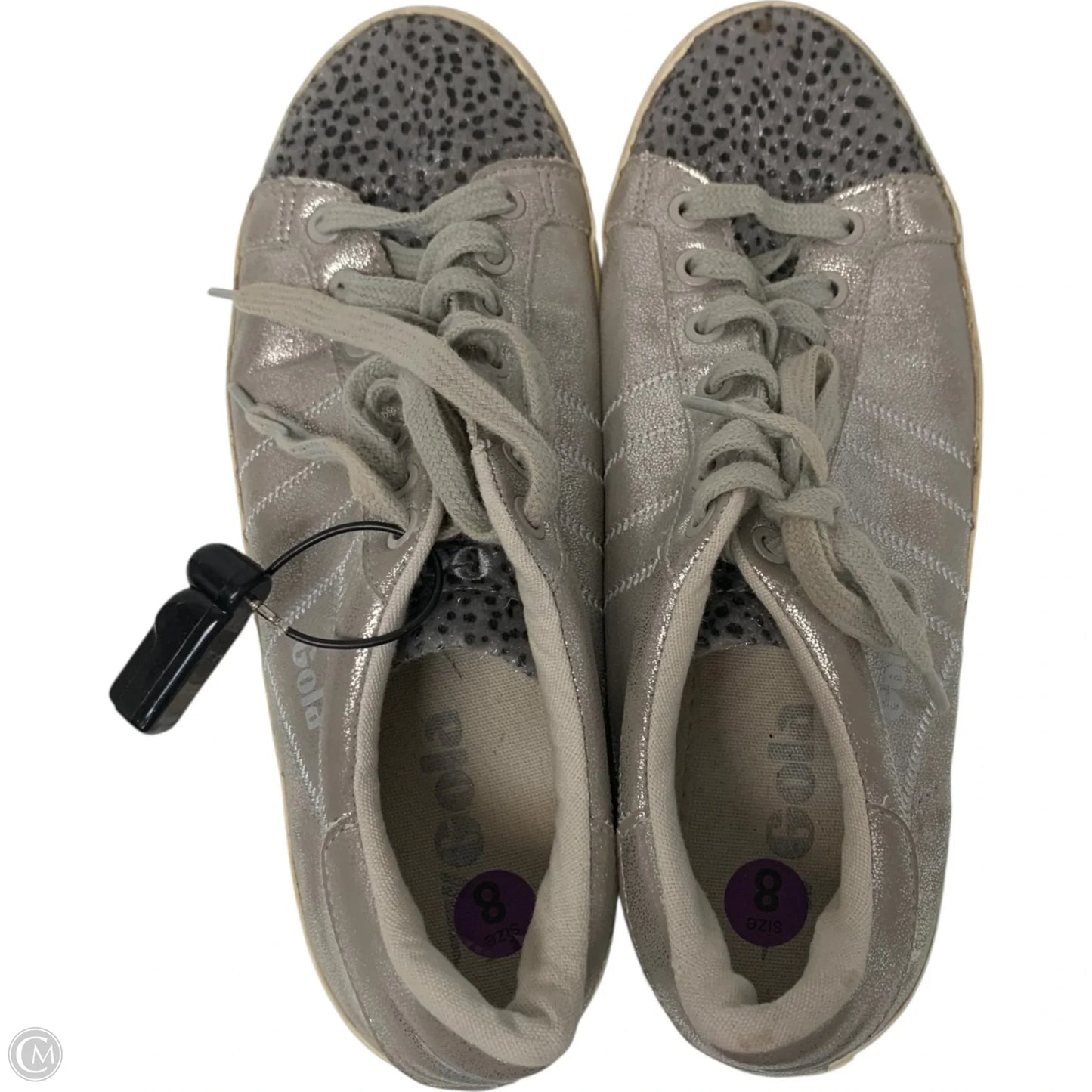Shoes Sneakers By Gola In Silver, Size: 8