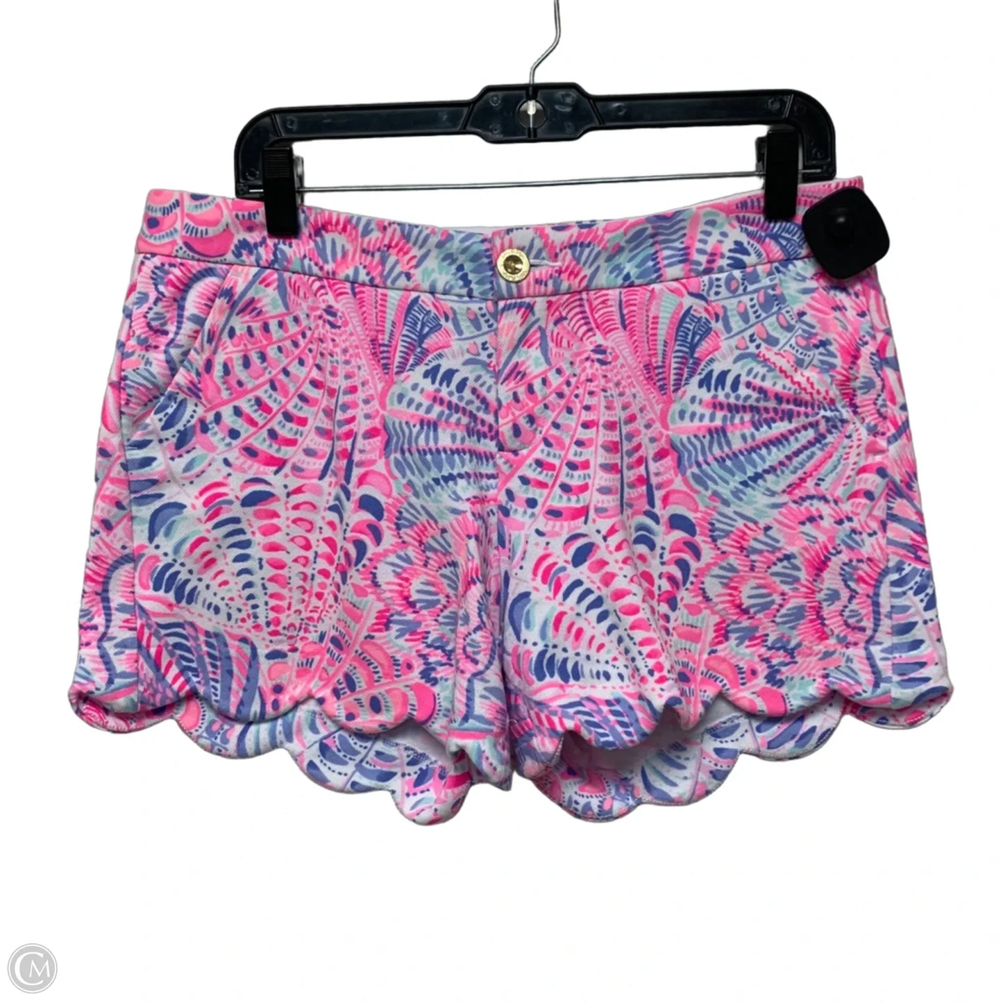 Shorts Designer By Lilly Pulitzer In Pink & Purple, Size: 8