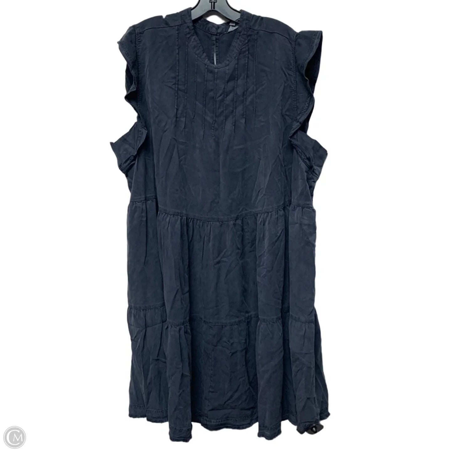 Dress Casual Midi By Terra & Sky In Grey, Size: 3x