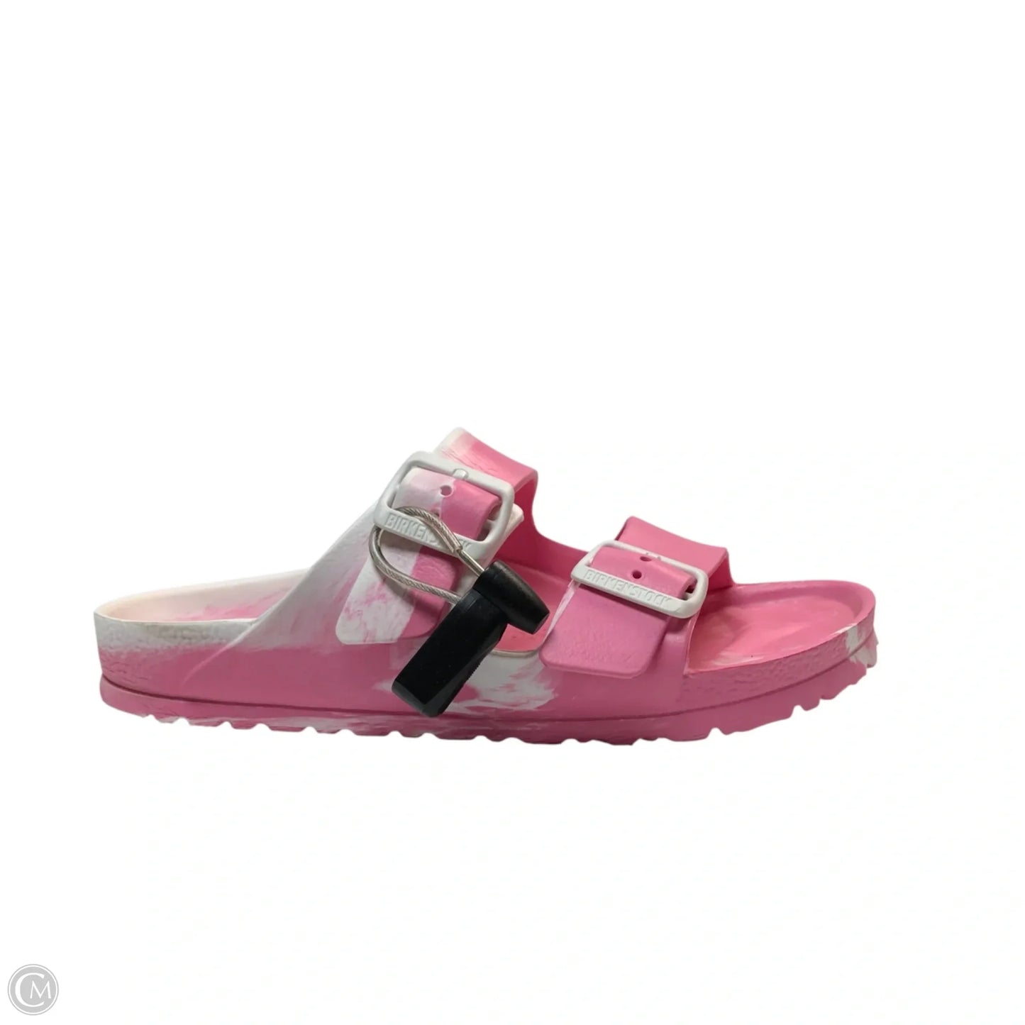 Sandals Flats By Birkenstock In Pink, Size: 6.5