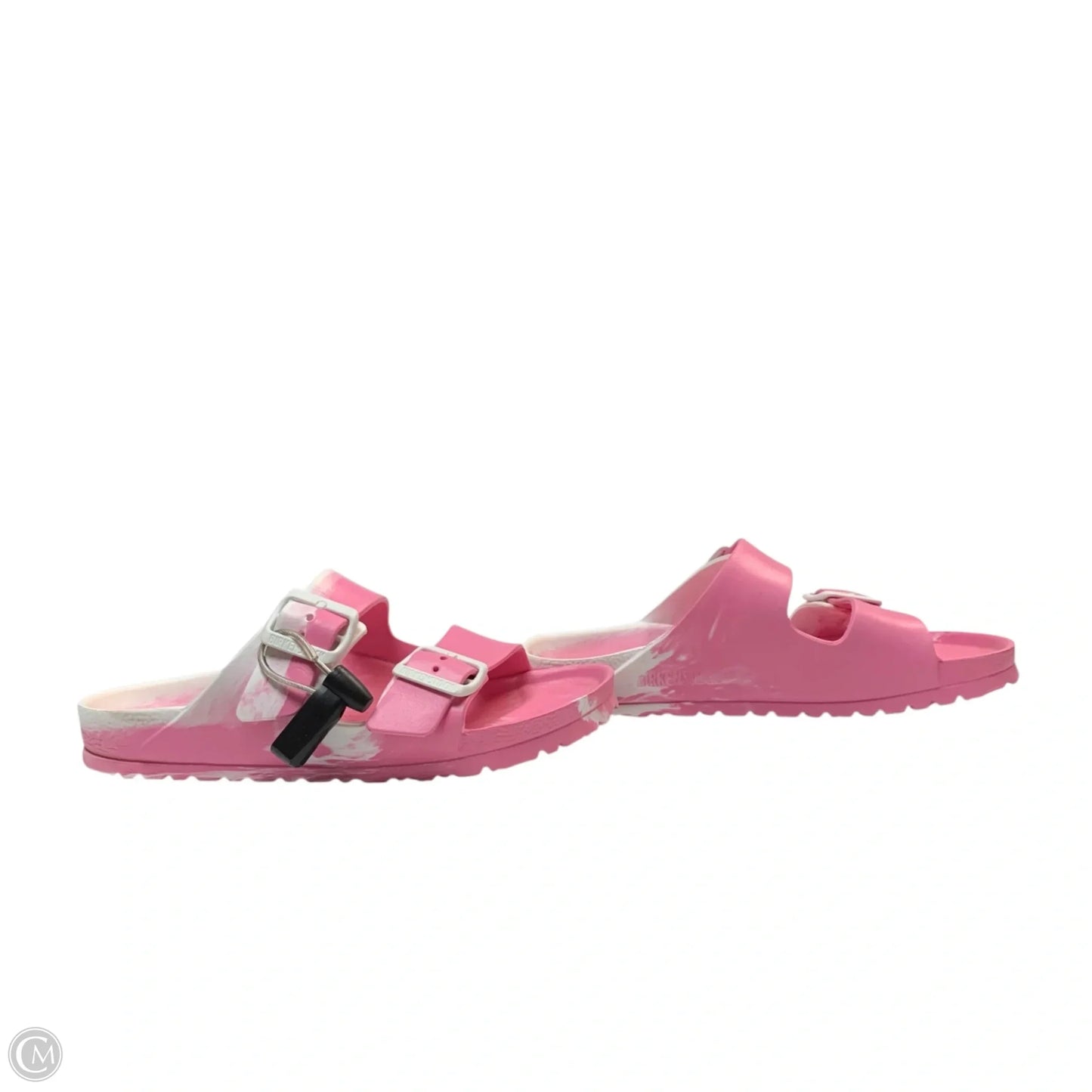 Sandals Flats By Birkenstock In Pink, Size: 6.5