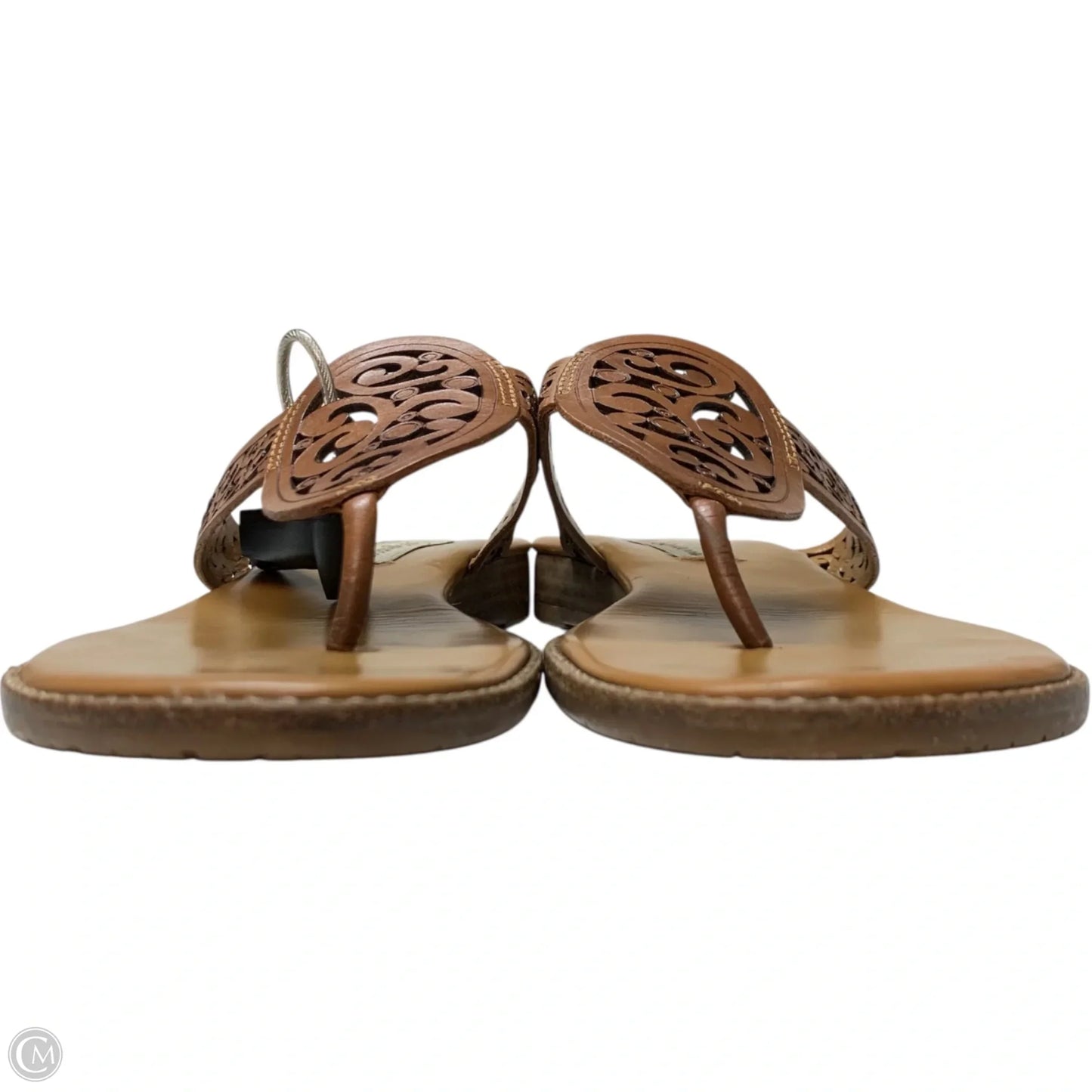Sandals Designer By Brighton In Brown, Size: 6