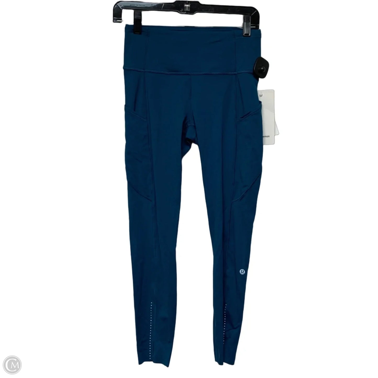 Athletic Leggings By Lululemon In Blue, Size: S