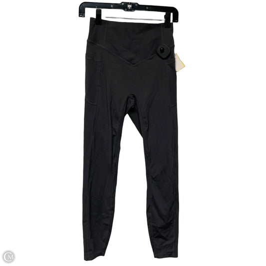 Athletic Leggings By Halara In Grey, Size: S