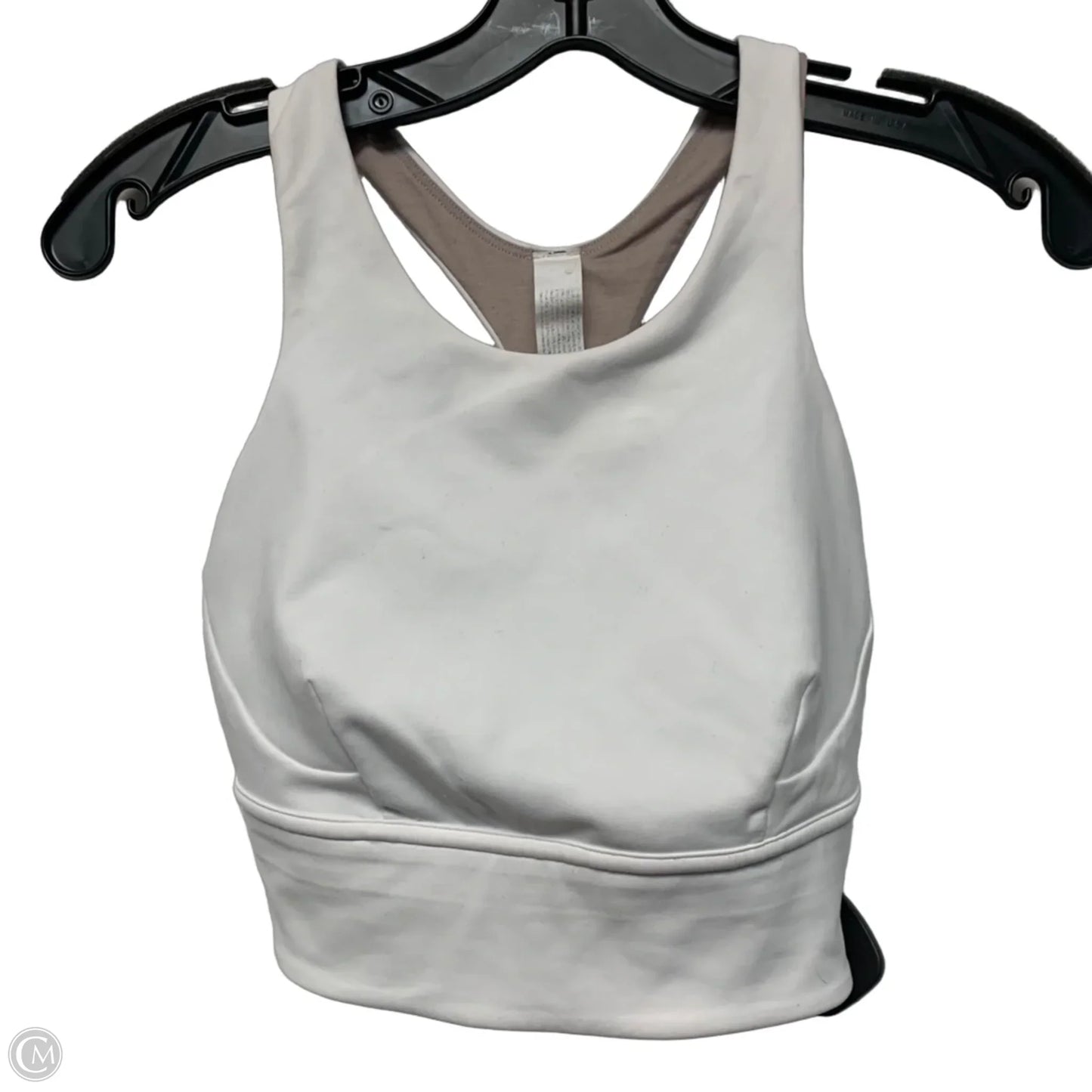 Athletic Bra By Lululemon In White, Size: S