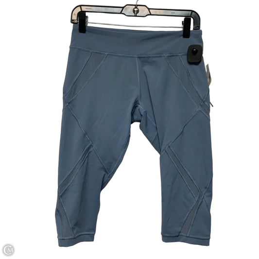 Athletic Leggings Capris By Lululemon In Blue, Size: M