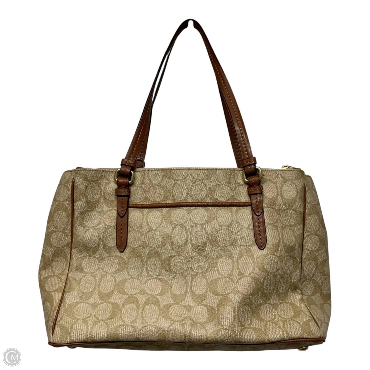 Tote Designer By Coach, Size: Large