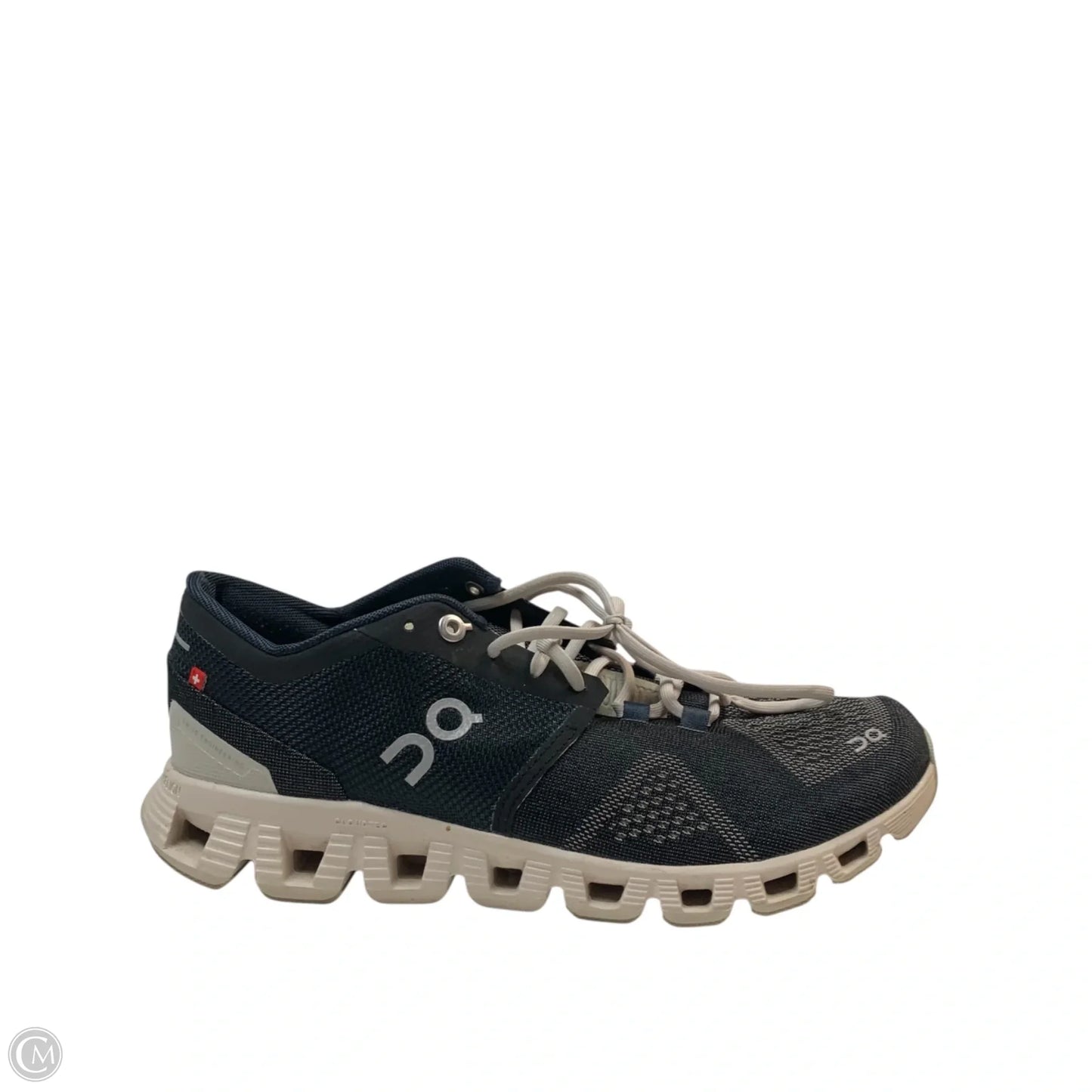 Shoes Athletic By On Cloud In Black & Cream, Size: 7.5