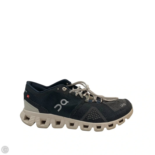 Shoes Athletic By On Cloud In Black & Cream, Size: 7.5