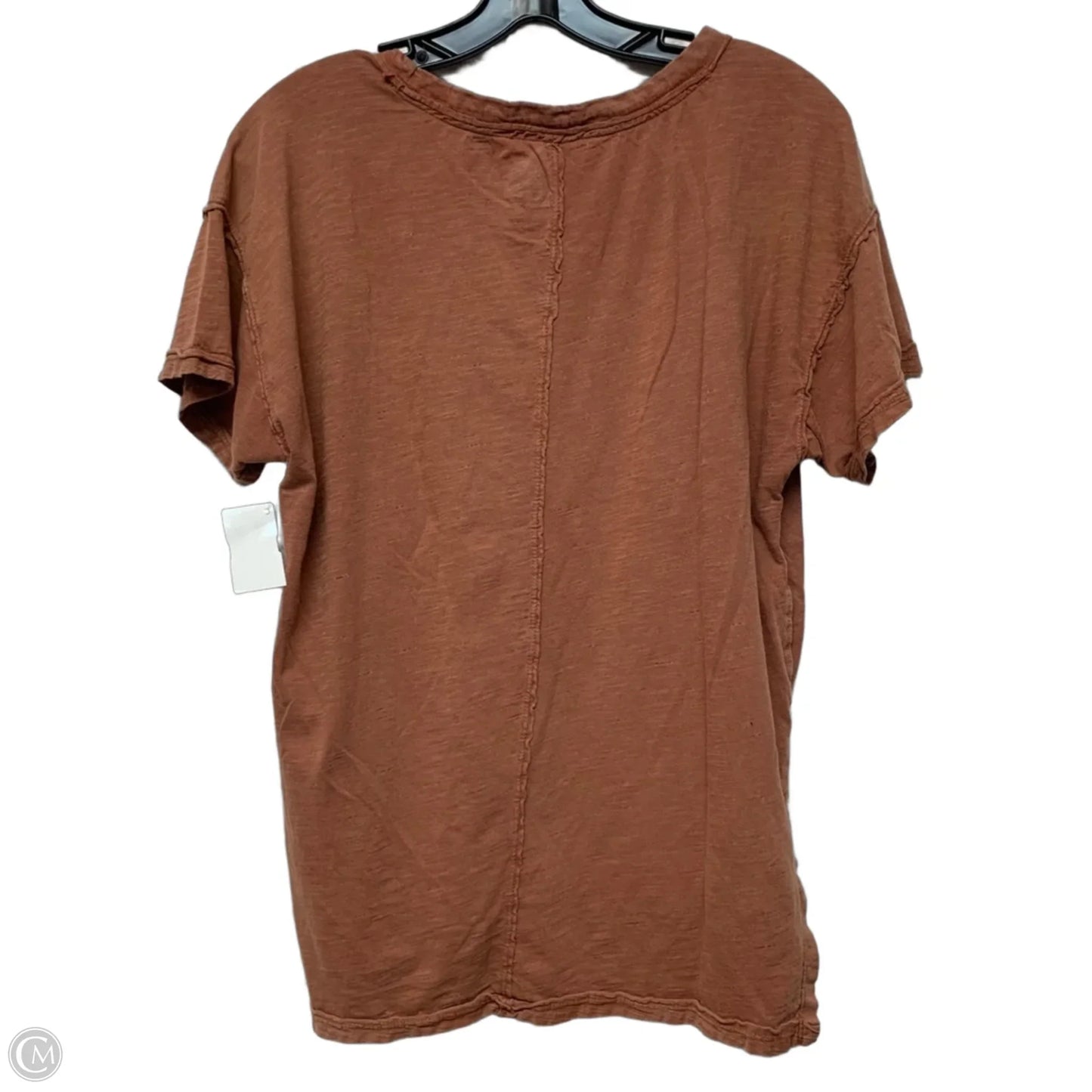 Top Short Sleeve By Pilcro In Orange, Size: S