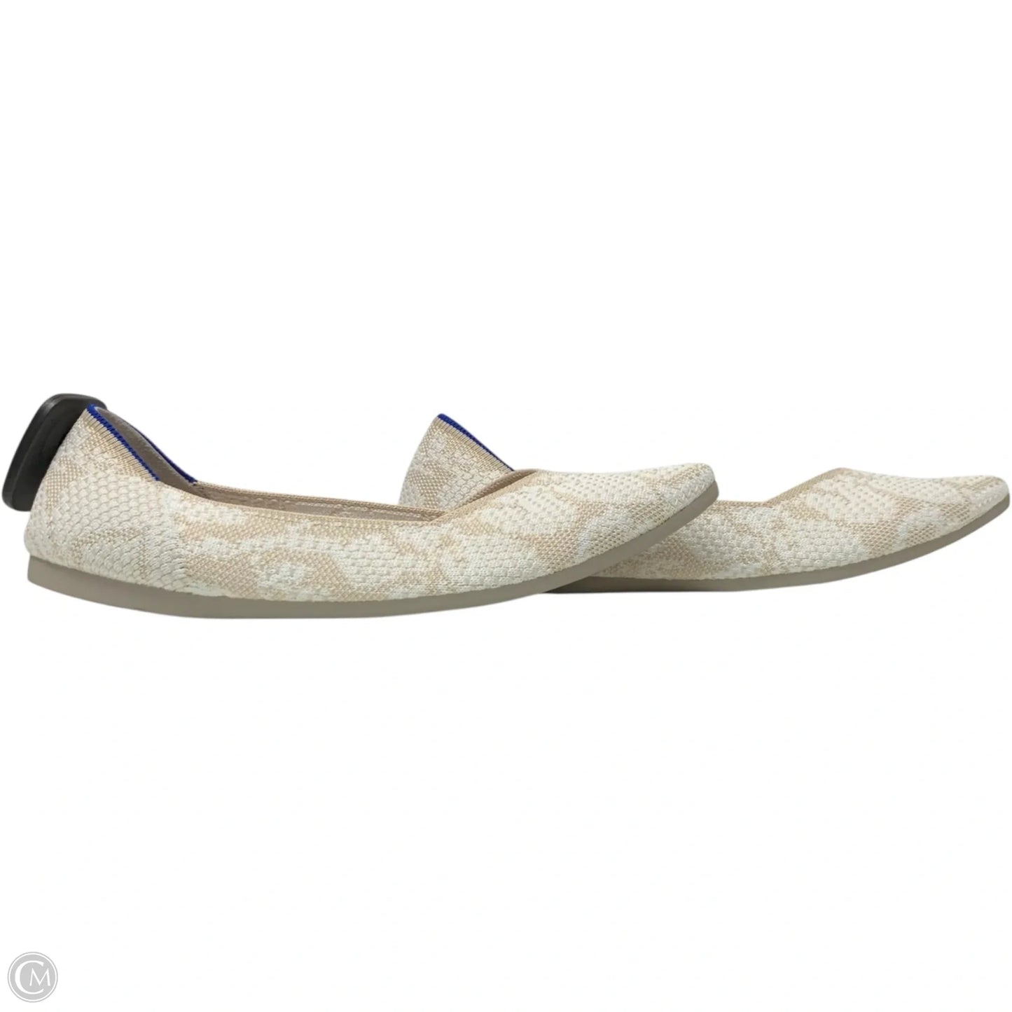 Shoes Flats Designer By Rothys In Cream & White, Size: 7