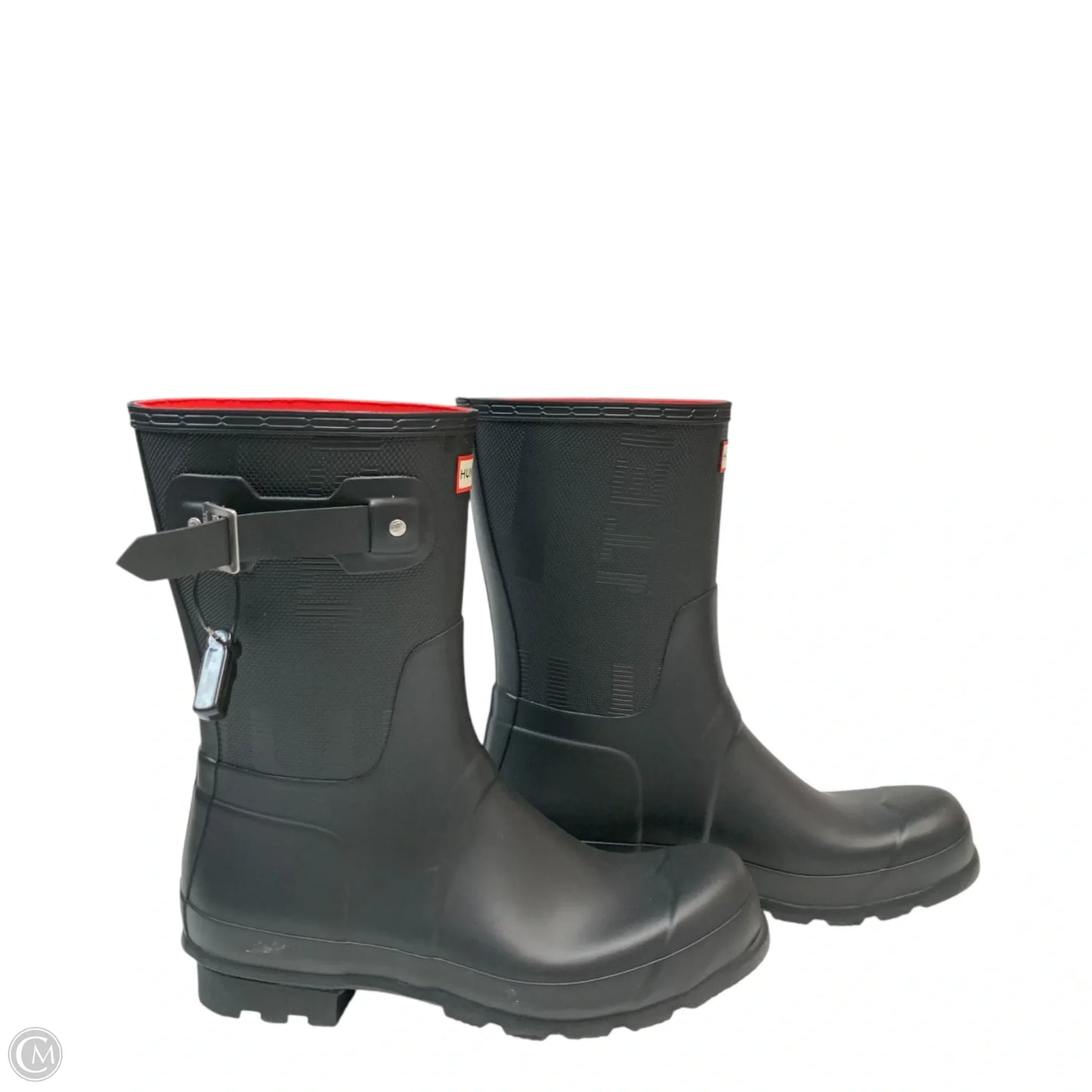 Boots Designer By Hunter In Black, Size: 12
