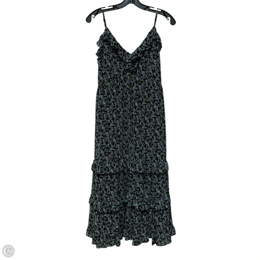 Dress Casual Midi By And Now This In Black & Blue, Size: M