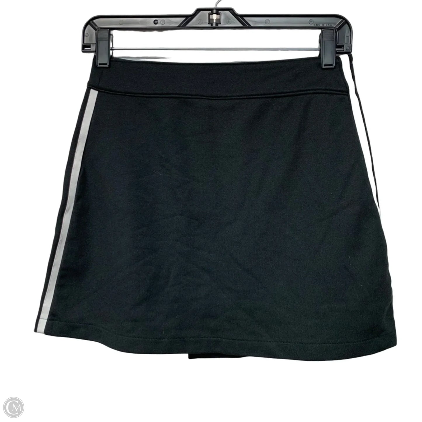 Athletic Skirt By Adidas In Black & White, Size: Xs