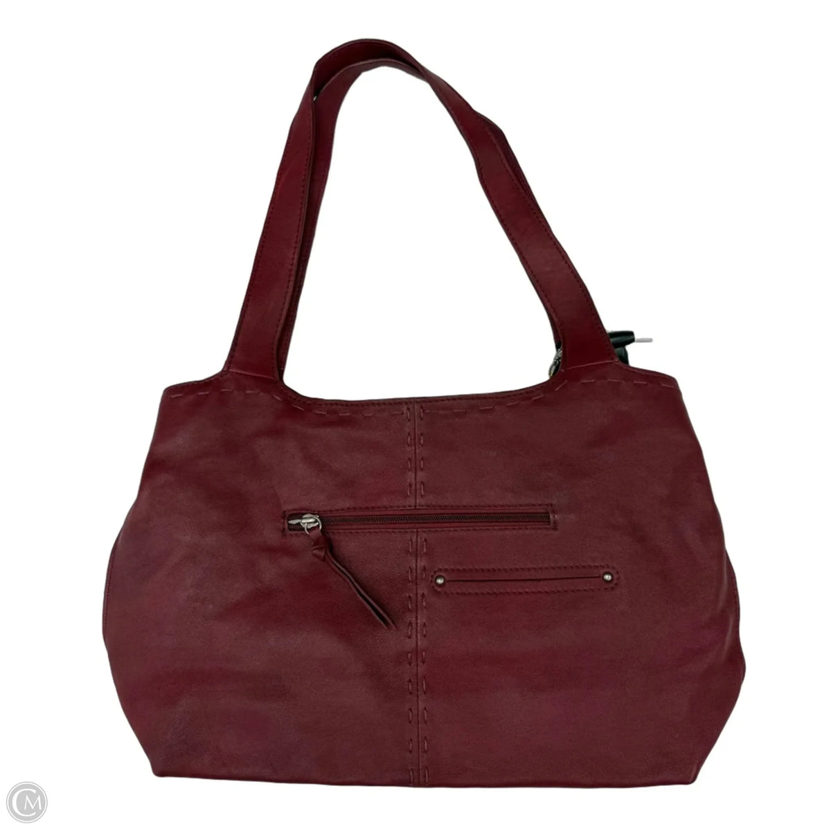 Handbag Leather By Nino Bossi, Size: Large