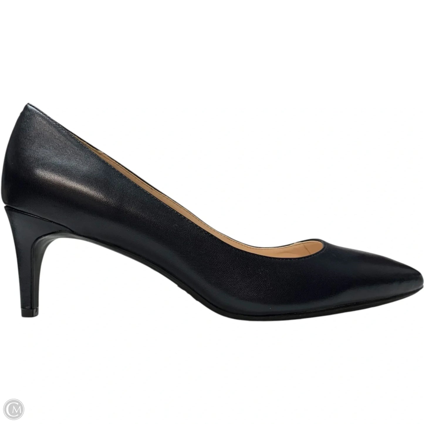 Shoes Heels Kitten By Nine West In Navy, Size: 9.5